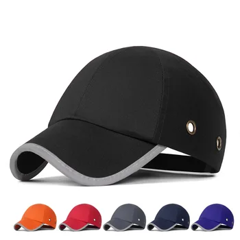 Абсолютно новая защитная кепка для безопасности работы, жесткий бейсбольный шлем в стиле заводской бейсболки для переноски Защитного козырька для головы Изображение 2