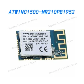 Встроенный модуль приемопередатчика ATWINC1500-MR210PB1952 Wi-Fi 802.11b/g/n 2,4 ГГц, для поверхностного монтажа