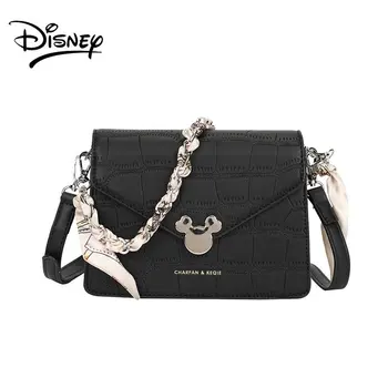 Женская сумка Disney, кошелек для девочек с цепочкой, регулируемый клатч, Роскошная дизайнерская сумка через плечо, Бесплатная доставка