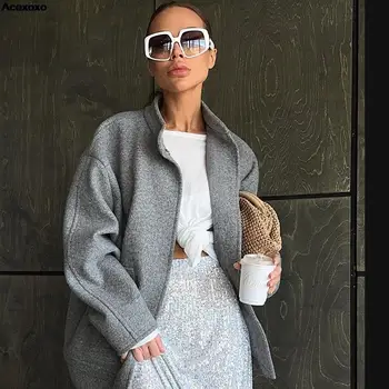 Осенне-зимнее новое женское модное повседневное высококачественное пальто для пригородных поездок