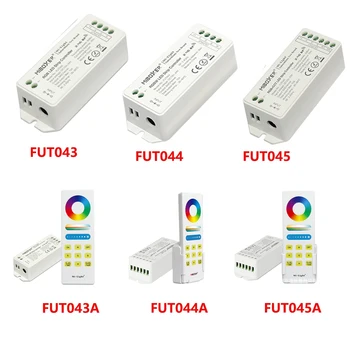 Miboxer FUT043 FUT044 FUT045 FUT043A FUT044A FUT045A Интеллектуальная светодиодная система управления RGB RGBW RGB + CCT Функция Контроллера светодиодной Ленты