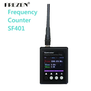 Новый Цифровой Радиотестер SURECOM 27 МГц-3000 МГц Декодер Портативный Счетчик частоты Для Портативной рации Sf401 Plus CTCSS CDCSS Метр