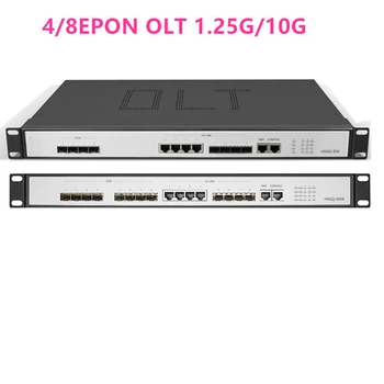 4/8 PON OLT 4/8 PON порт OLT GEPON 4 SFP Открытое программное обеспечение 1.25G/10G SC ВЕБ-управление Открытое программное обеспечение 4pon SFP PX20 + PX20 ++ PX20 +++