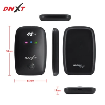 DNXT 4G Lte Карманный Wi-Fi Маршрутизатор Автомобильная мобильная точка доступа Беспроводной Широкополосный Разблокированный Модем-Ретранслятор Слот для sim-карты Портативная сеть
