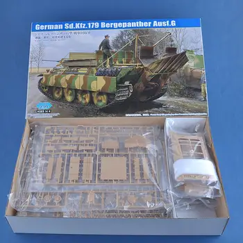 84553 1/35 Hobby Boss Немецкий Sd Kfz 179Bergepanther Танк Ausf G Статический Дисплей Модель Строительный набор Игрушки для мальчиков TH19876-SMT2 Изображение 2