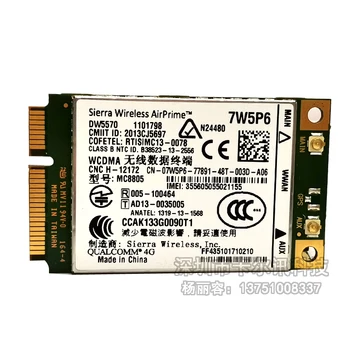 4G Модуль для Sierra MC8805 Разблокировка карты DW5570 7W5P6 для Dell Latitude E5440 E6440 E6540 E7240 E7440 M4800 M6800 Изображение 2