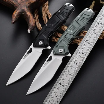 Новый карманный складной нож из нержавеющей стали 5CR13MOV, острый походный охотничий тактический нож, нож для самообороны высокой твердости, нож для выживания