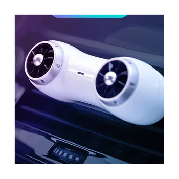 Очиститель воздуха Мини Портативный Автомобильный с Отрицательным Питанием Type-C, Подключи и играй, Батарея не требуется, Очиститель воздуха Черный Изображение 2