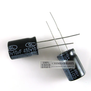 Электролитический конденсатор Объемом 10 мкФ 450 В 12X20 мм Конденсатор Изображение 2