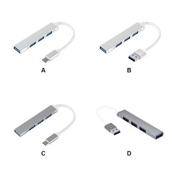 4 в 1 USB-концентратор USB3 0 Разветвитель Адаптер Зарядная док-станция Зарядное Устройство
