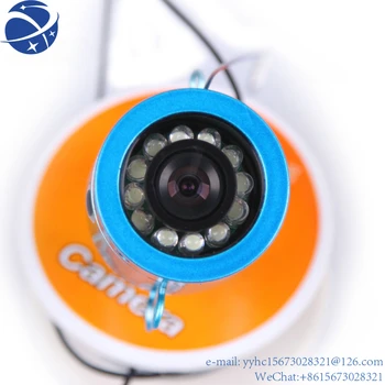 Цветная CCD-камера YunYi 1000TVL, водонепроницаемая Подводная камера для рыбалки, кабель длиной от 15 до 30 м