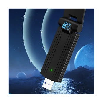 USB-адаптер WiFi6 AX1800M USB Двухдиапазонный 2,4 ГГц/5 ГГц Беспроводная сетевая карта USB3.0 Сетевая карта Wifi6