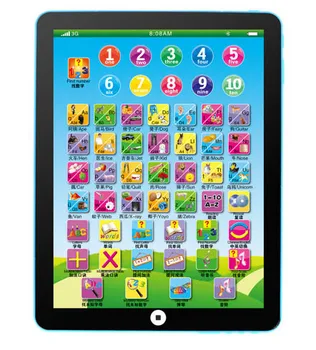 Обучающий планшет для детей, считывающий точки, обучающие игрушки для детей, музыкальные Пластиковые 2-4 года 2021 Изображение 2
