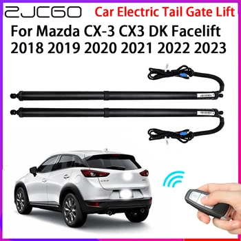 ZJCGO Автомобильные Автоматические Подъемники Задней Двери Электрическая Система Помощи При Подъеме Задних Ворот для Mazda CX-3 CX3 DK Facelift 2018 ~ 2023