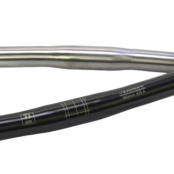 SILVEROCK руль S-образной формы с ручкой-ласточкой для складного велосипедного руля Brompton 360 25,4x600 мм Изображение 2