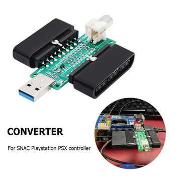 Для SNAC Playstation PSX Адаптер для преобразования контроллера с USB-кабелем для MiSTer FPGA аналогово-цифровой платы ввода-вывода удлинительный кабель Изображение 2