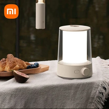 Xiaomi Mijia Split Camping Light Фонарик Рассеянный Свет Кемпинговый Светильник Smart С Плавным Затемнением Для Наружного Освещения Лампа Фонарик