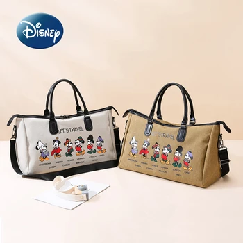 Disney Mickey 2022 Новая сумка для подгузников, Роскошный бренд, Большая Вместительная Детская Сумка, Детский Органайзер, Водонепроницаемая Модная Дорожная сумка