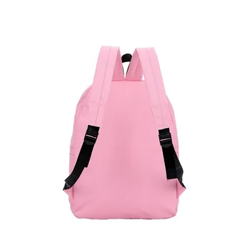 Рюкзак Корейская версия рюкзака с принтом листьев, женские школьные сумки для студентов, женский рюкзак для книг, подростковый повседневный школьный рюкзак Изображение 2
