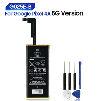 Оригинальный Сменный аккумулятор Для Google Pixel 4A 5G Версии G025E-B, Подлинный Аккумулятор для телефона 3885 мАч