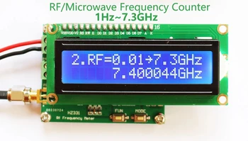 HZ331 HF RF частотомер счетчик 2,4 G 3G 5,8G 6G 7G 1 Гц ~ 7,3 ГГц низкочастотный/высокочастотный сигнал 500 кГц импульсный накопитель