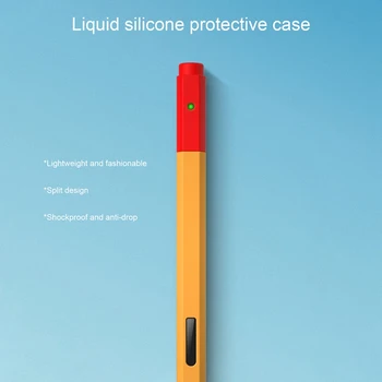 1 Комплект Гильза для стилуса Планшета Разъемная Гильза для карандашной ручки Силиконовая защитная гильза для ручки Surface Изображение 2