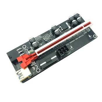 1-10 шт. USB3.0 PCIE Riser 009S PLUS Riser PCI Express X16 Удлинитель GPU Cabo Riser PCIE X16 Карта-адаптер для майнинга биткойнов Изображение 2