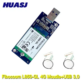 Huasj Fibocom L850-GL 4G LTE Cat9 M.2 Модуль сотовой связи WWAN Intel XMM 7360 LTE-модем для роутерах Keenetic Изображение 2