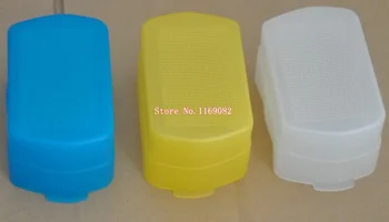 комплект из 3 шт. сине-белых желтых рассеивателей вспышки для камеры YN-560 580EX II Speedlite