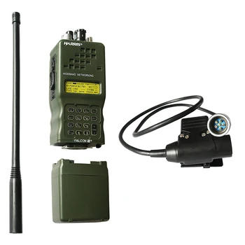 Тактический чехол для радиоприемника AN/PRC-152 PRC152 HarrisDummy, без функции, Военная модель Talkie-Walkie для радиоприемника Baofeng с U94 6 Pin ptt