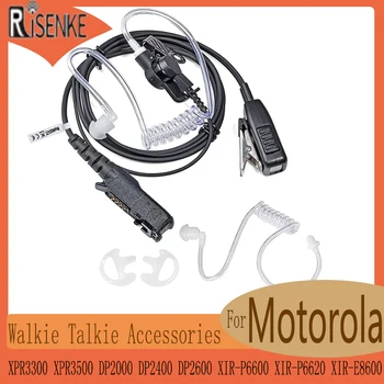 Гарнитура RISENKE Walkie Talkie с микрофоном для Motorola XPR3300, XPR3500, DP2000, DP2400, DP2600, XIR-P6600, XIR-P6620, XIR-E8600