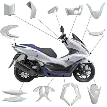 Модифицированные аксессуары для мотоциклов 2021 PCX160 PCX часть кузова Пластиковый комплект обтекателей для Honda pcx160 2021