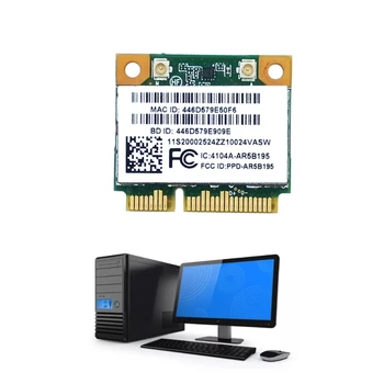 Адаптер Беспроводной WiFi-карты для ноутбука G480 G580 G780 Y480 Y580 Y570 AR5B195 AR9285 2.4G + Bluetooth3.0-совместимый Изображение 2